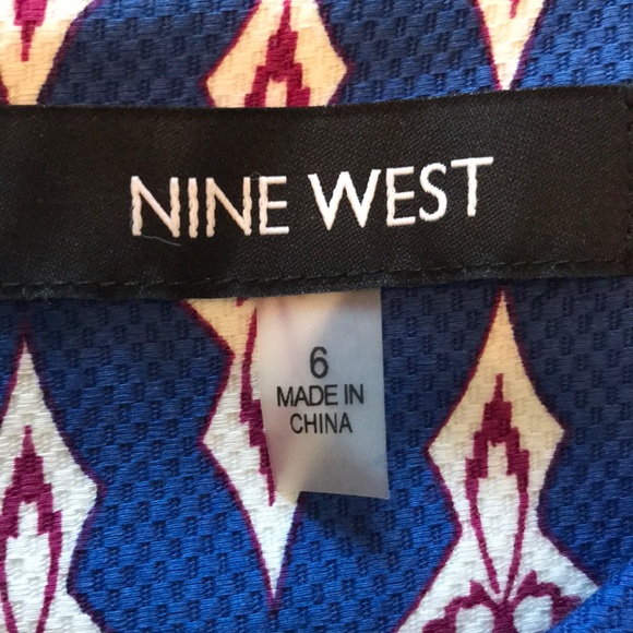 NWT Nine West Aruba/Canary Multi Dress - Picture 4 of 8